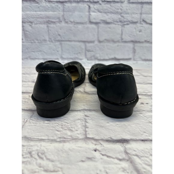 Clarks Womens Bendables Mary Jane Black Leather Size 8.5M - Picture 4 of 8
